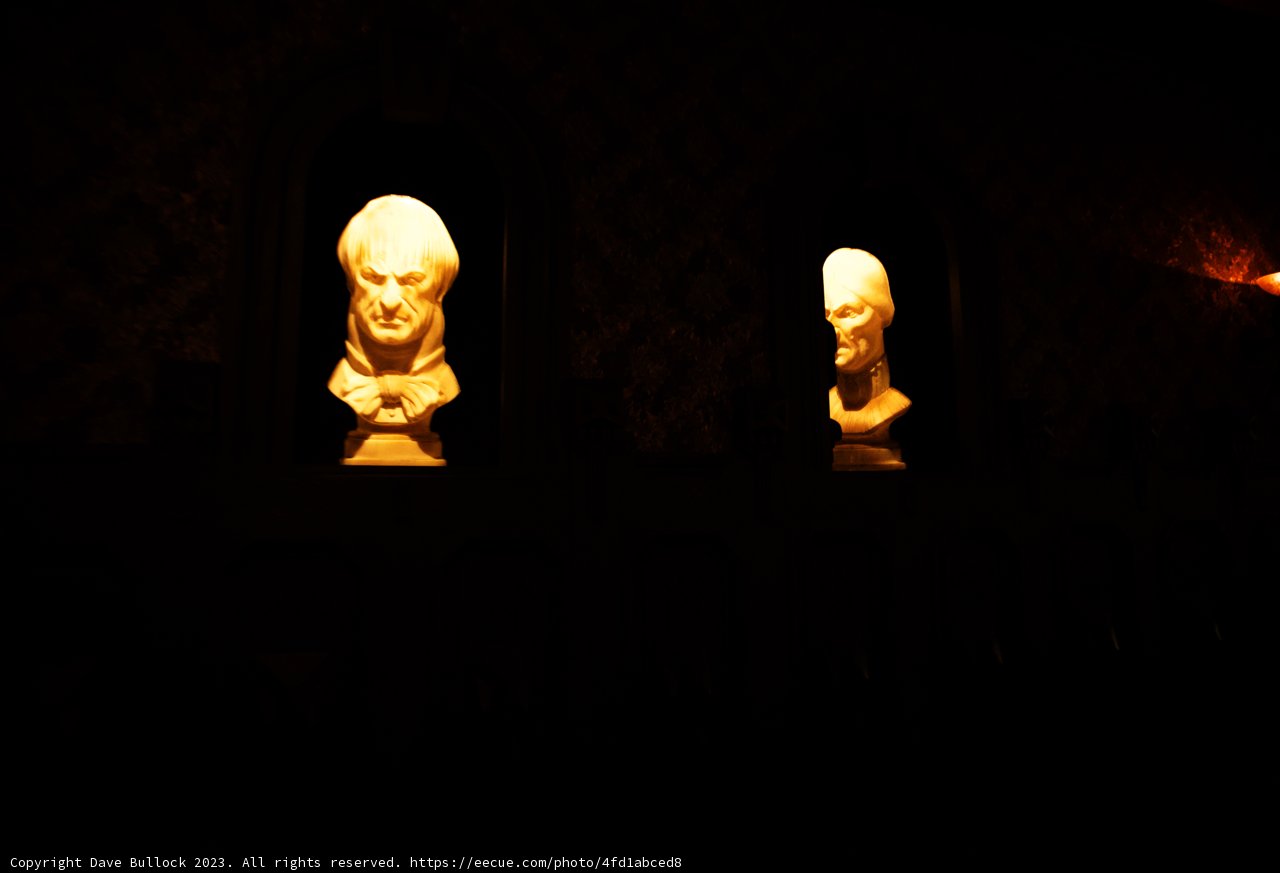 Mysterious Statues at Disneyland