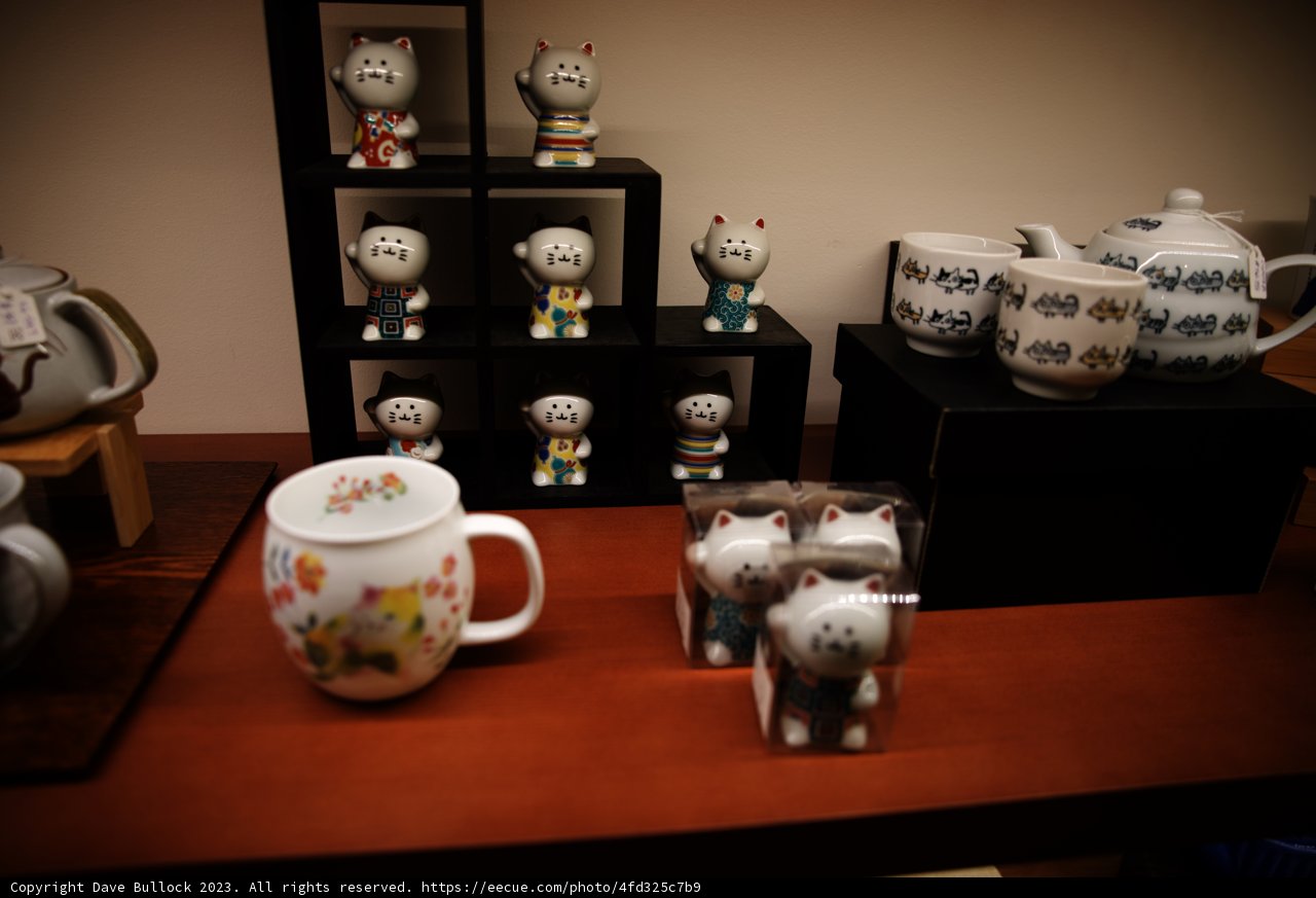 Enchanting Ceramic Figurines at Japan Center Malls