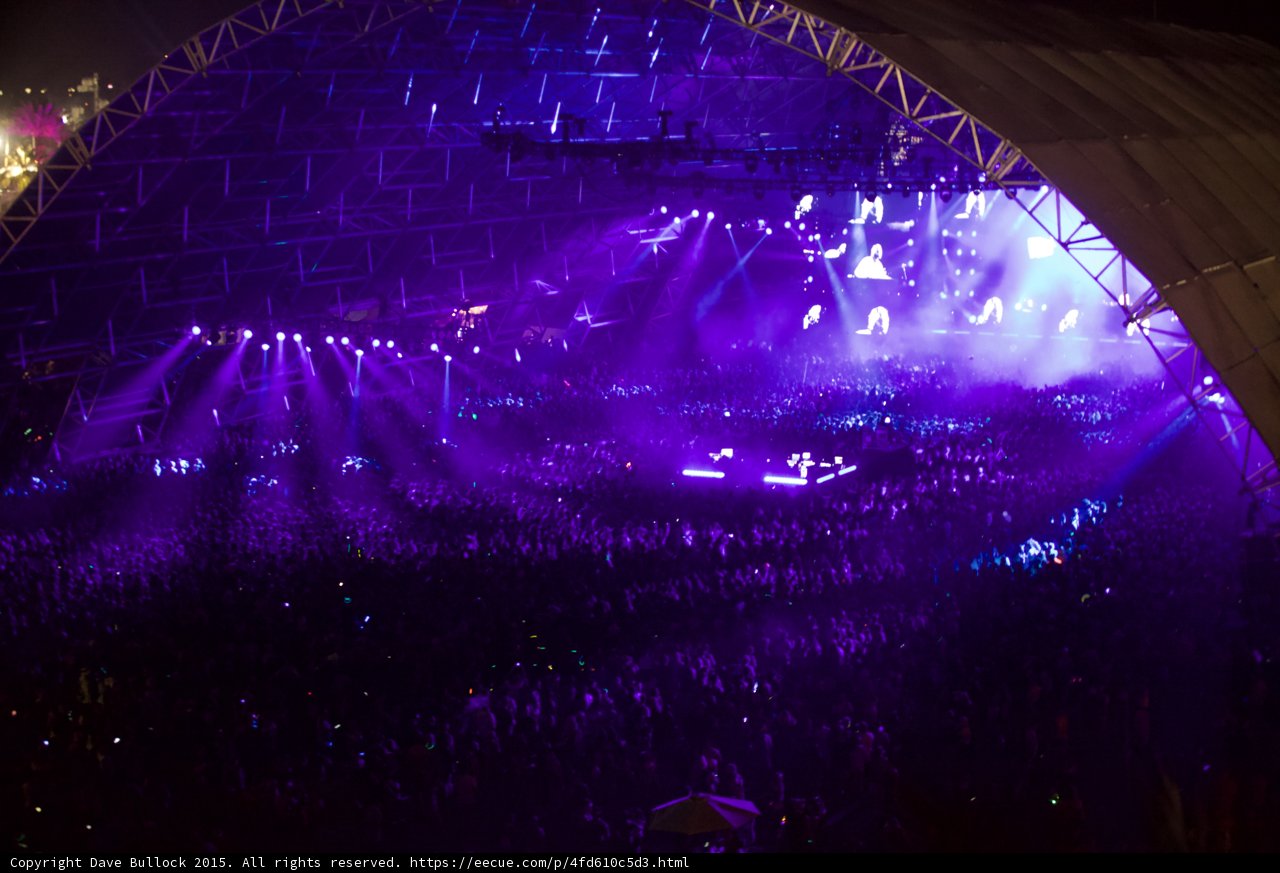 Purple Spotlight Performance