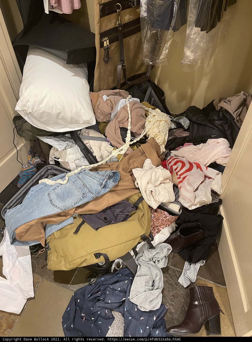 A Messy Closet in Santa Fe