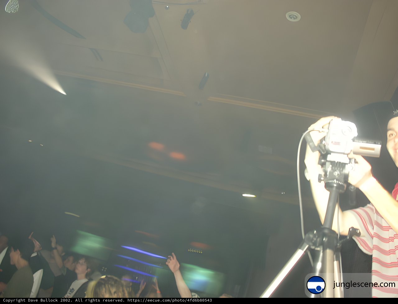 DJ Performance at Underground Electronic Music Event