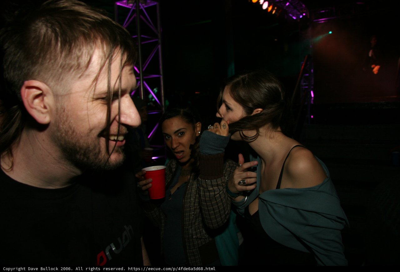 Man with a Beard Enjoying Nightlife at Urban Club