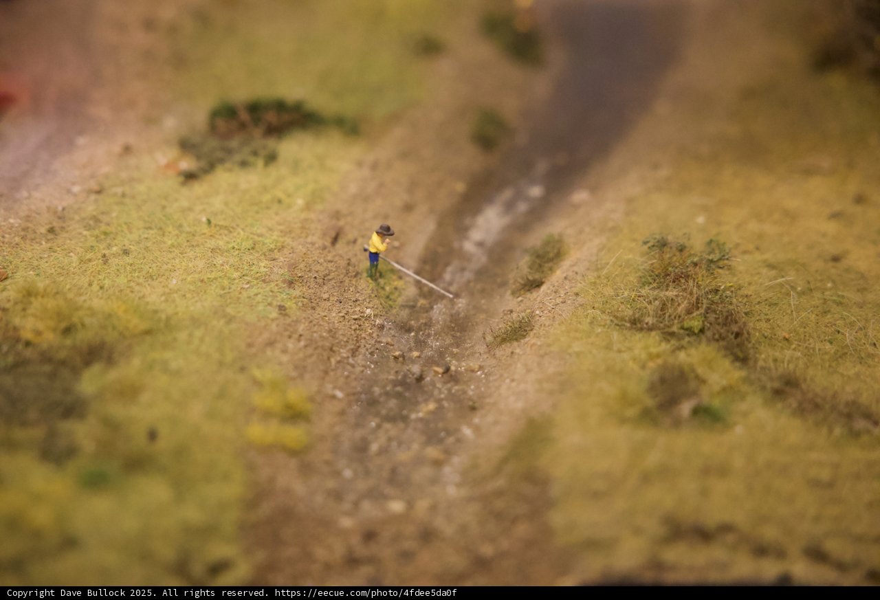 Miniature Explorer on an Adventure