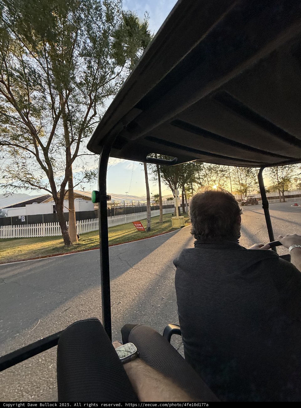 Sunset Drive Through Indio