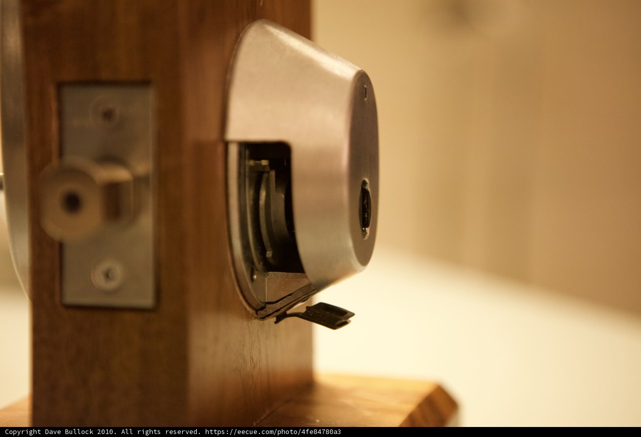 A Door Knob Locks It Up