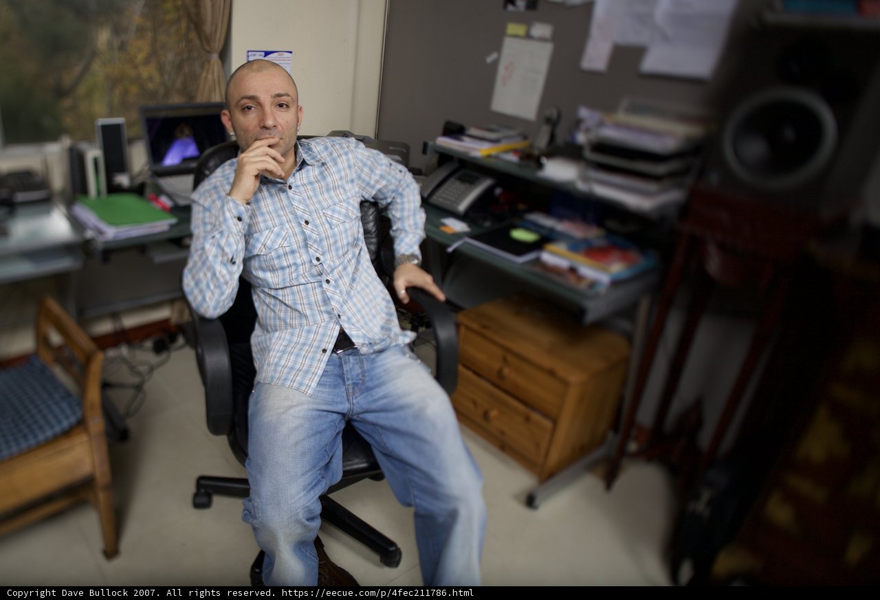Relaxing in the Tech Room