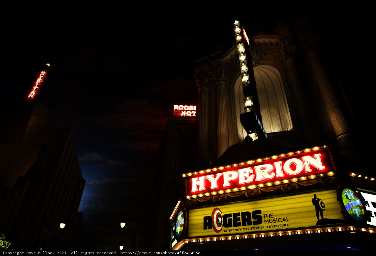 Hypersonic Theater Under a Night Sky