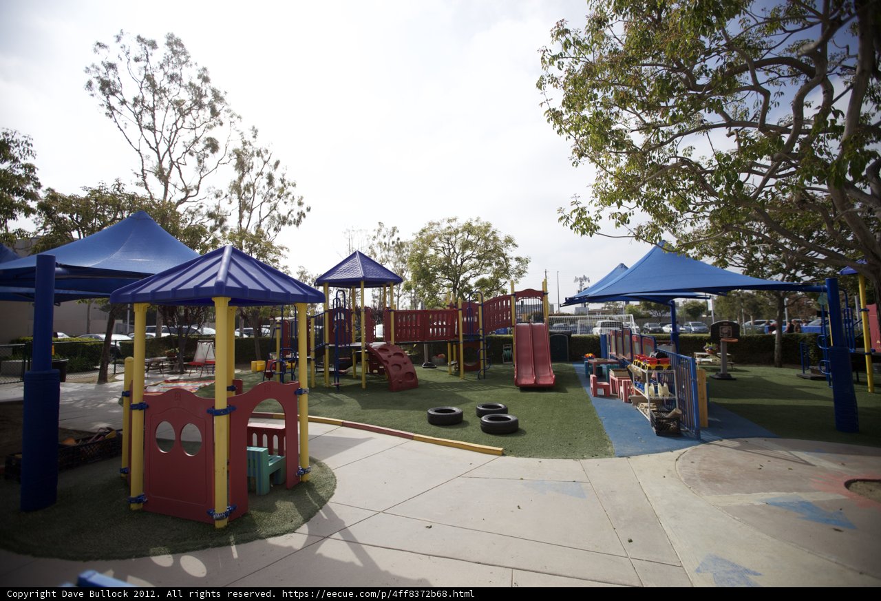 Outdoor Playtime Fun Under the Blue Tent