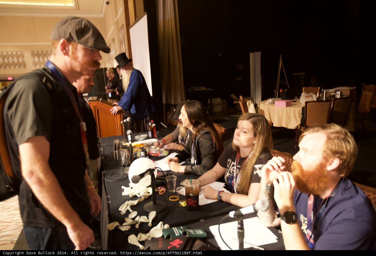Conference Speaker Engages Audience at Defcon 22