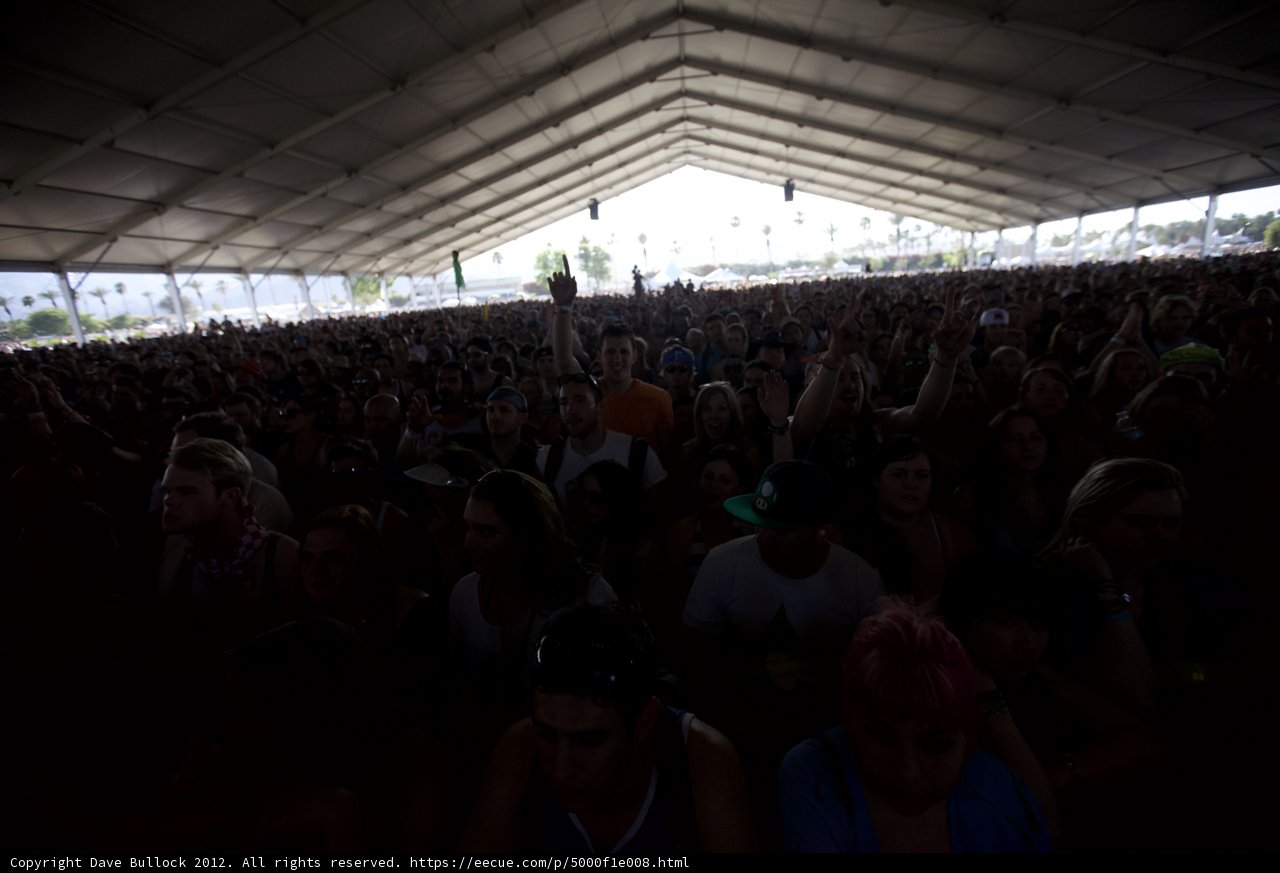 Concert Crowd goes Crazy