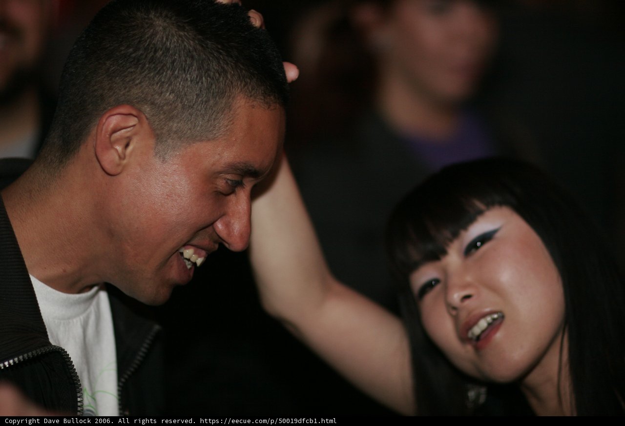 Dancing Under the Urban Night Life Sky