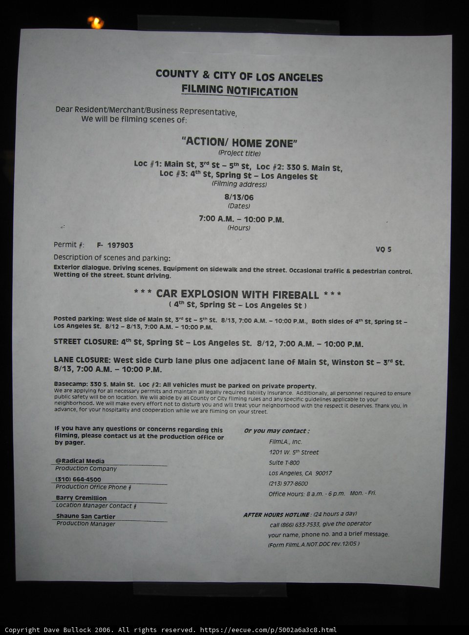 Published Menu