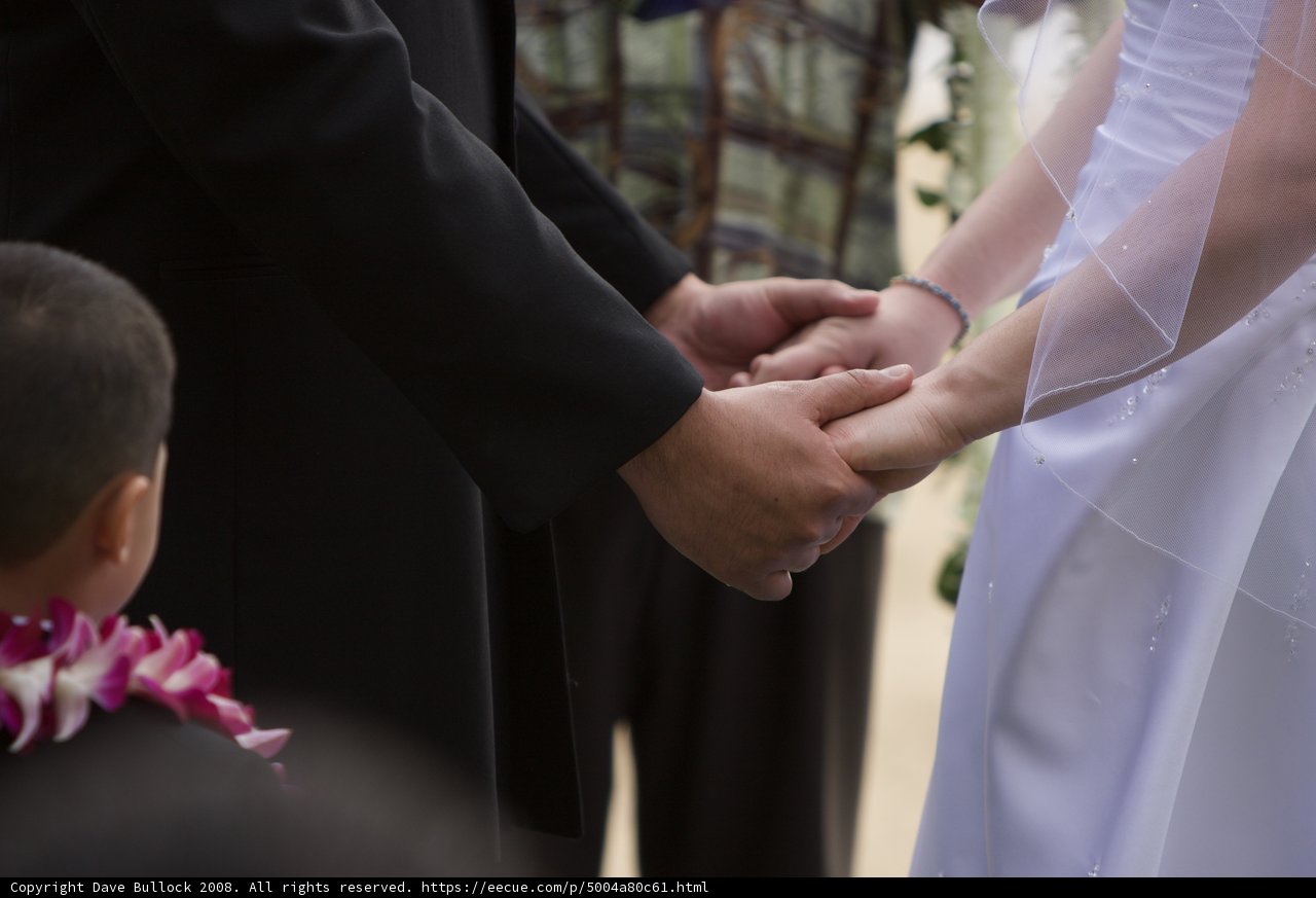 Holding Hands in Hawaii