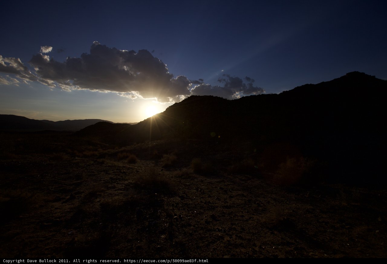 Desert Sunset Glory