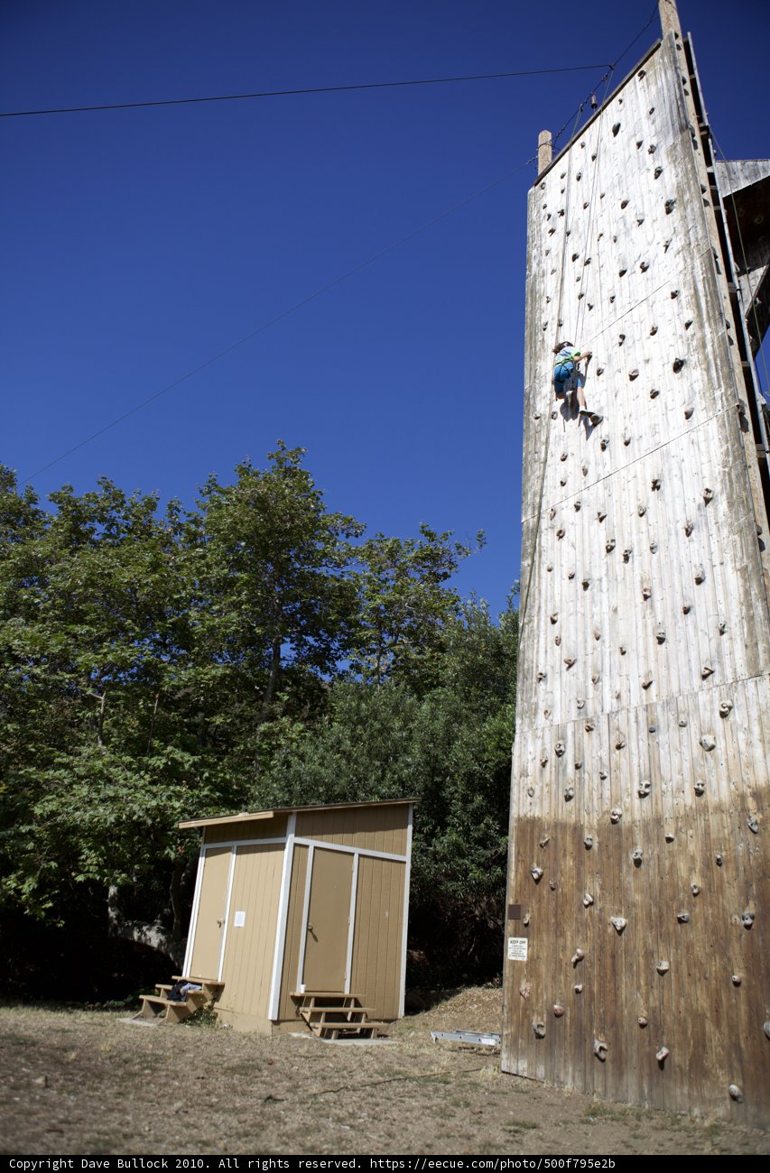 Summiting the Rock Wall