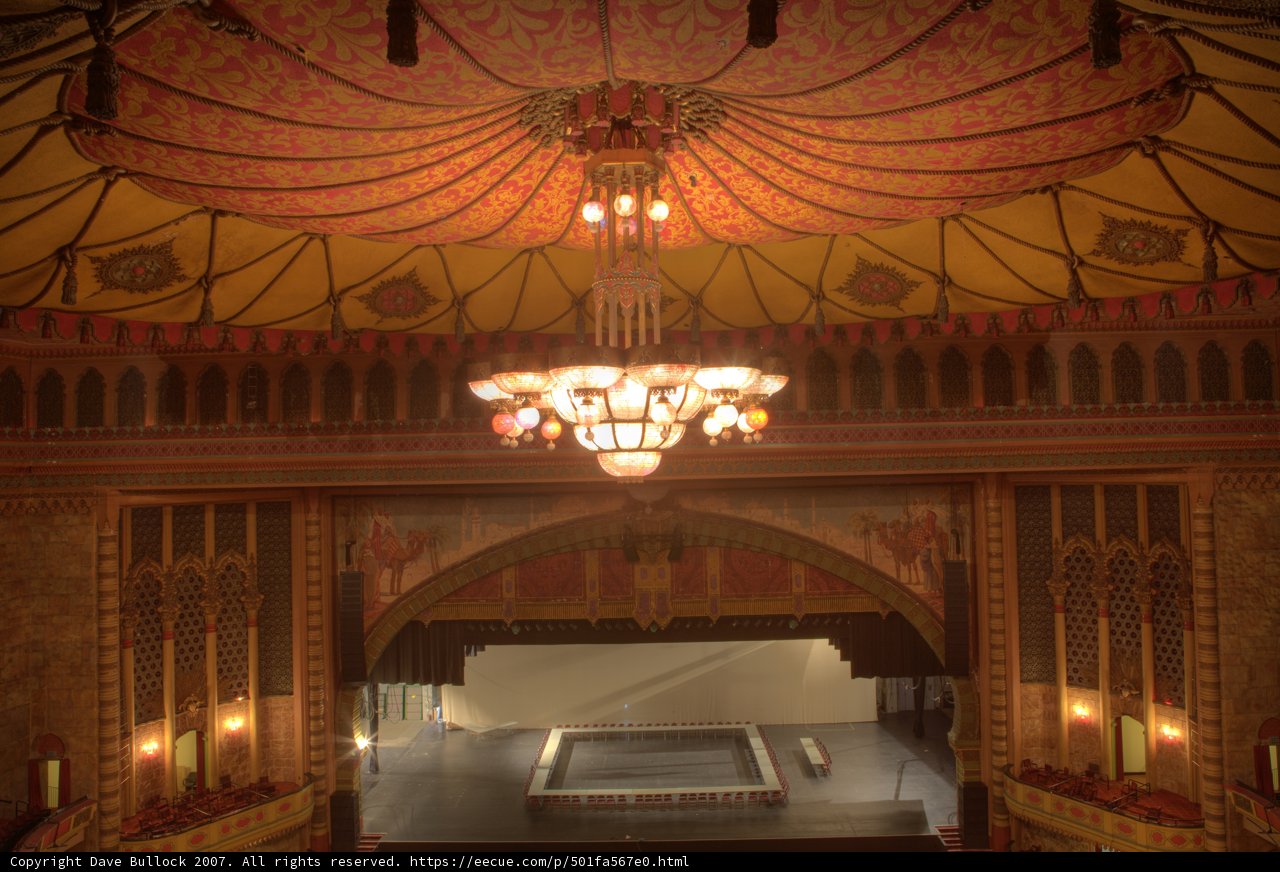 Magnificent Chandelier in Theatre