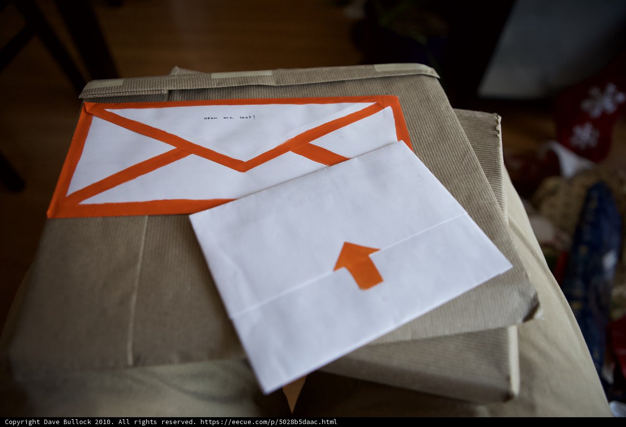 Christmas mail delivery