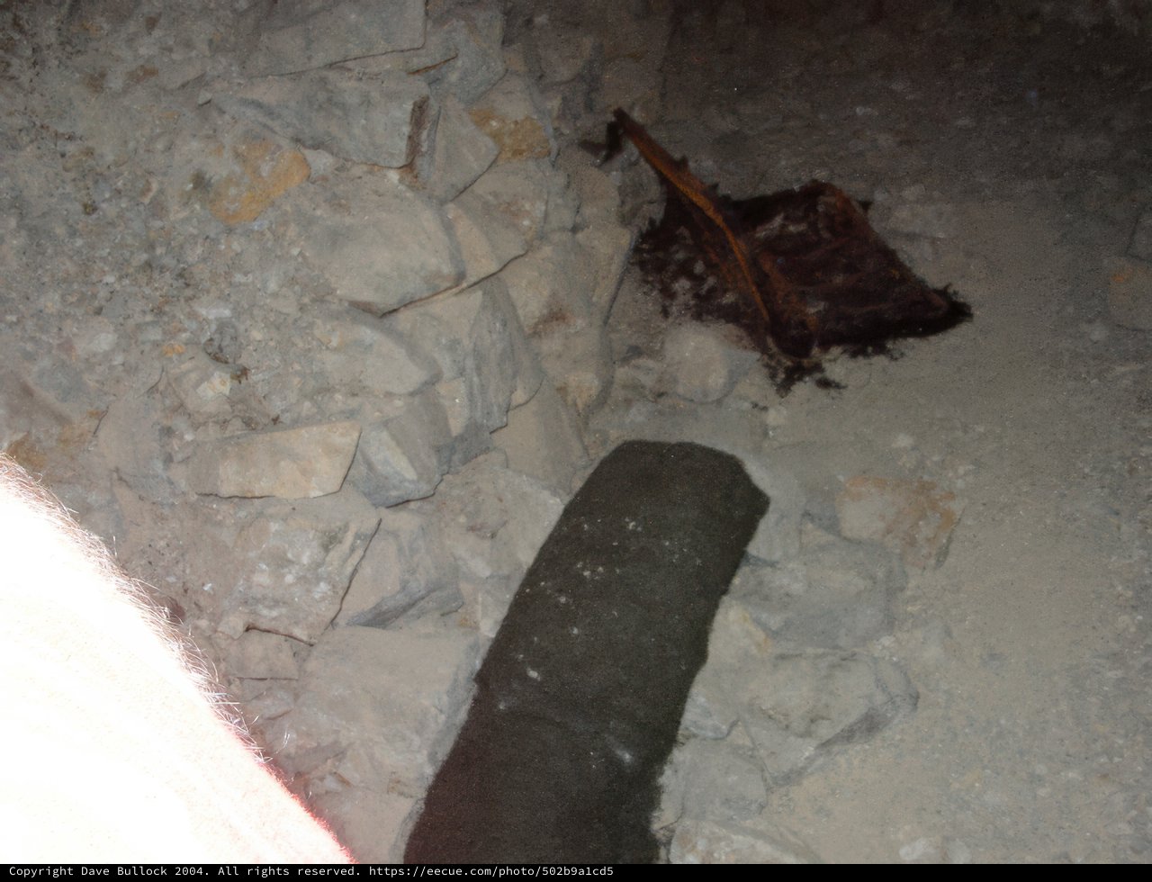 Abandoned Pipeline in the Depths of Nature