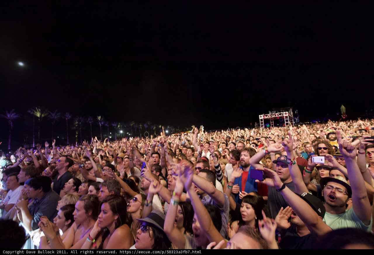 Coachella 2011 - A Sea of Hands