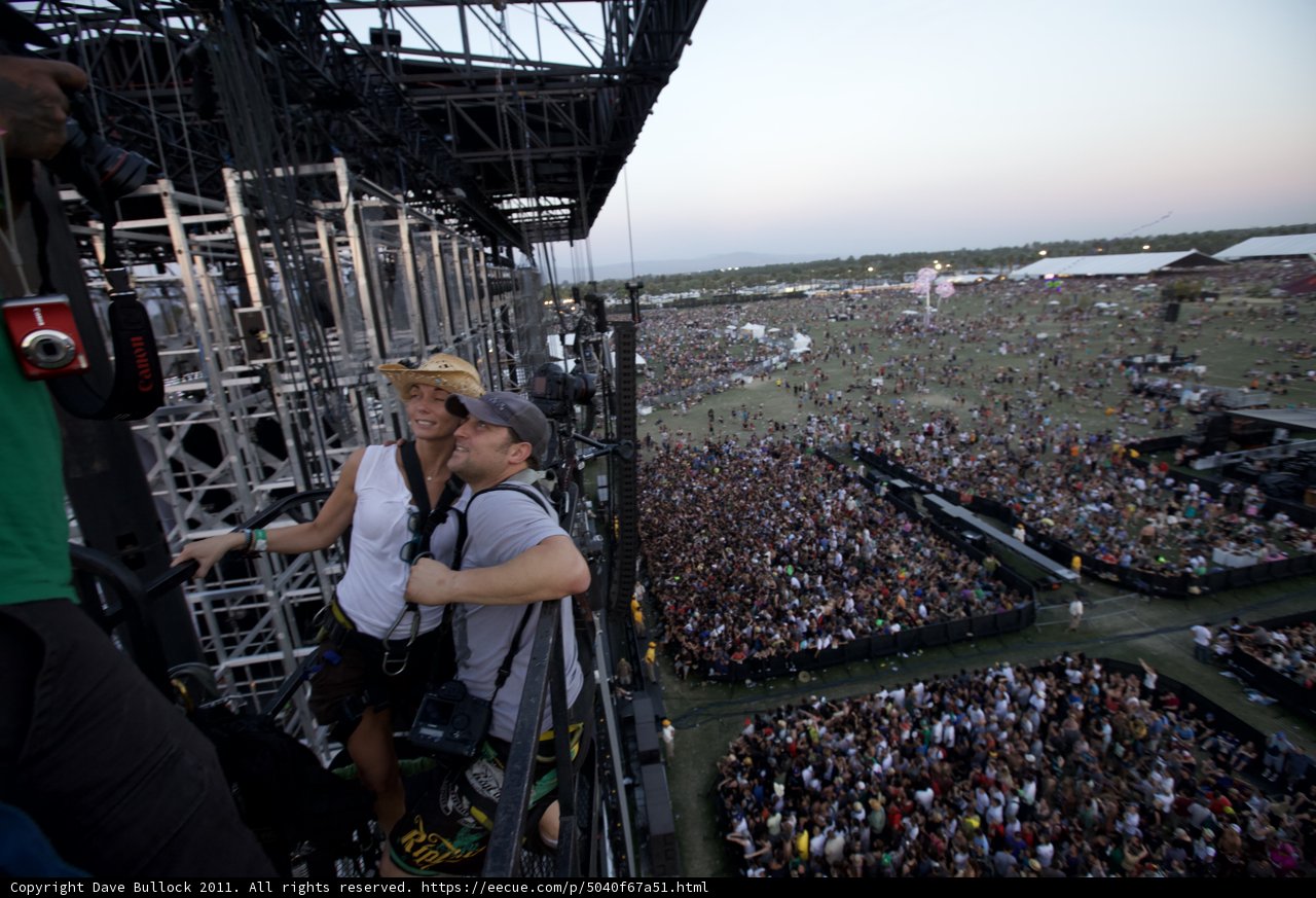 Balcony View at Coachella 2011