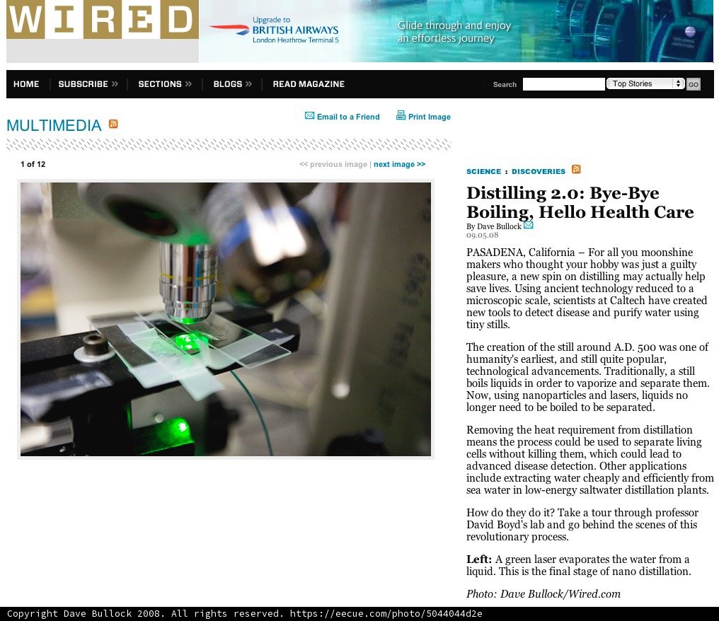 Wired Website Screen Shot