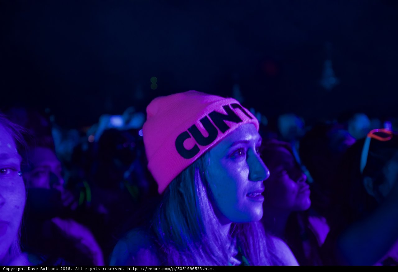 Neon Pink Baseball Cap at Coachella Club
