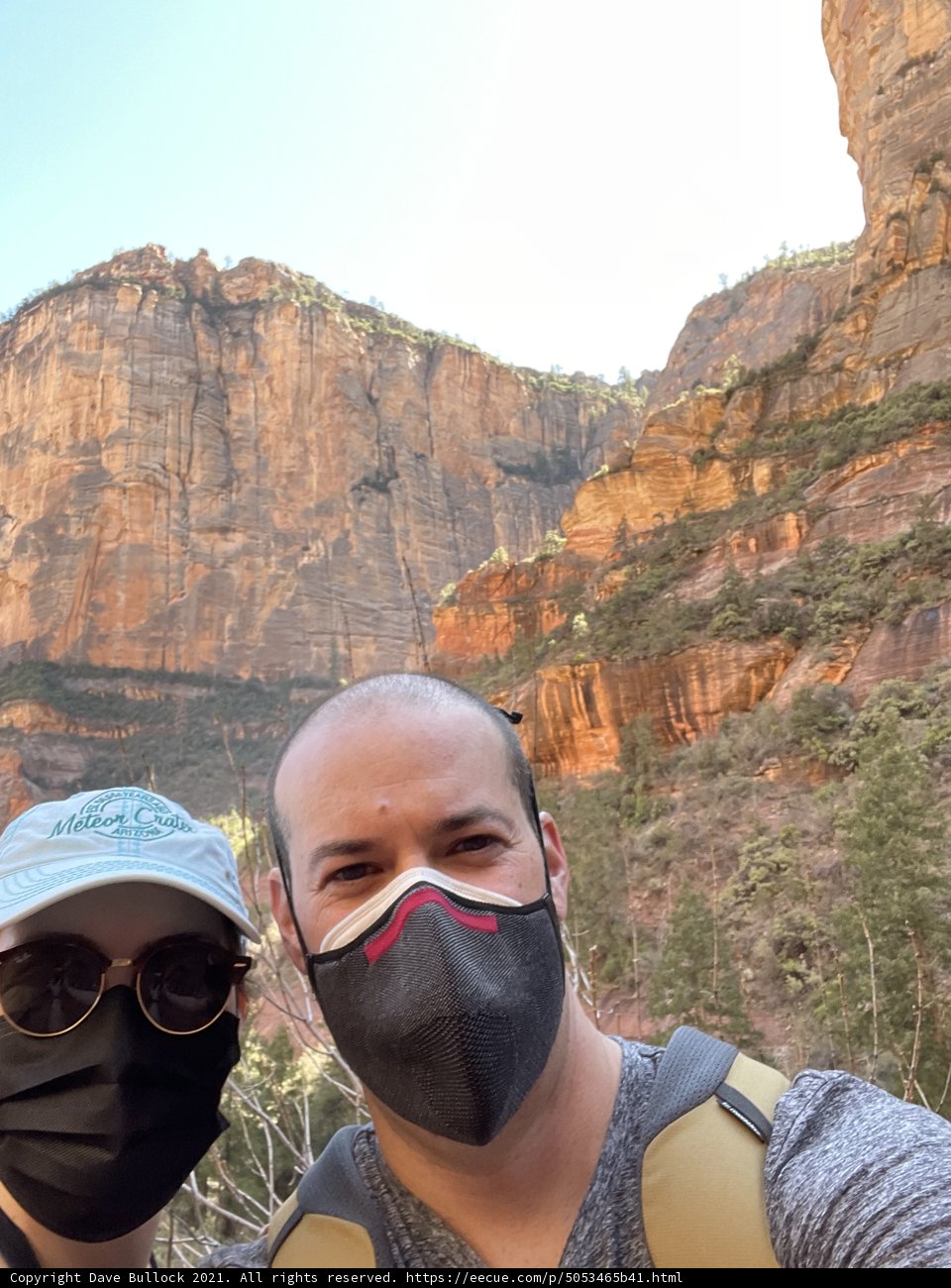 Masked Adventurers Explore the Majestic Sedona Canyon