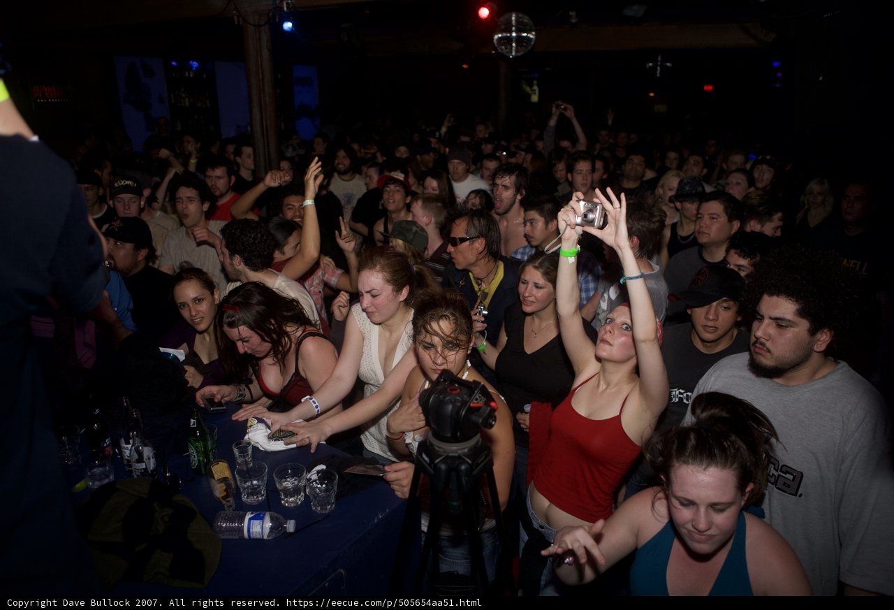 Capturing the Moment at a Night Club Concert