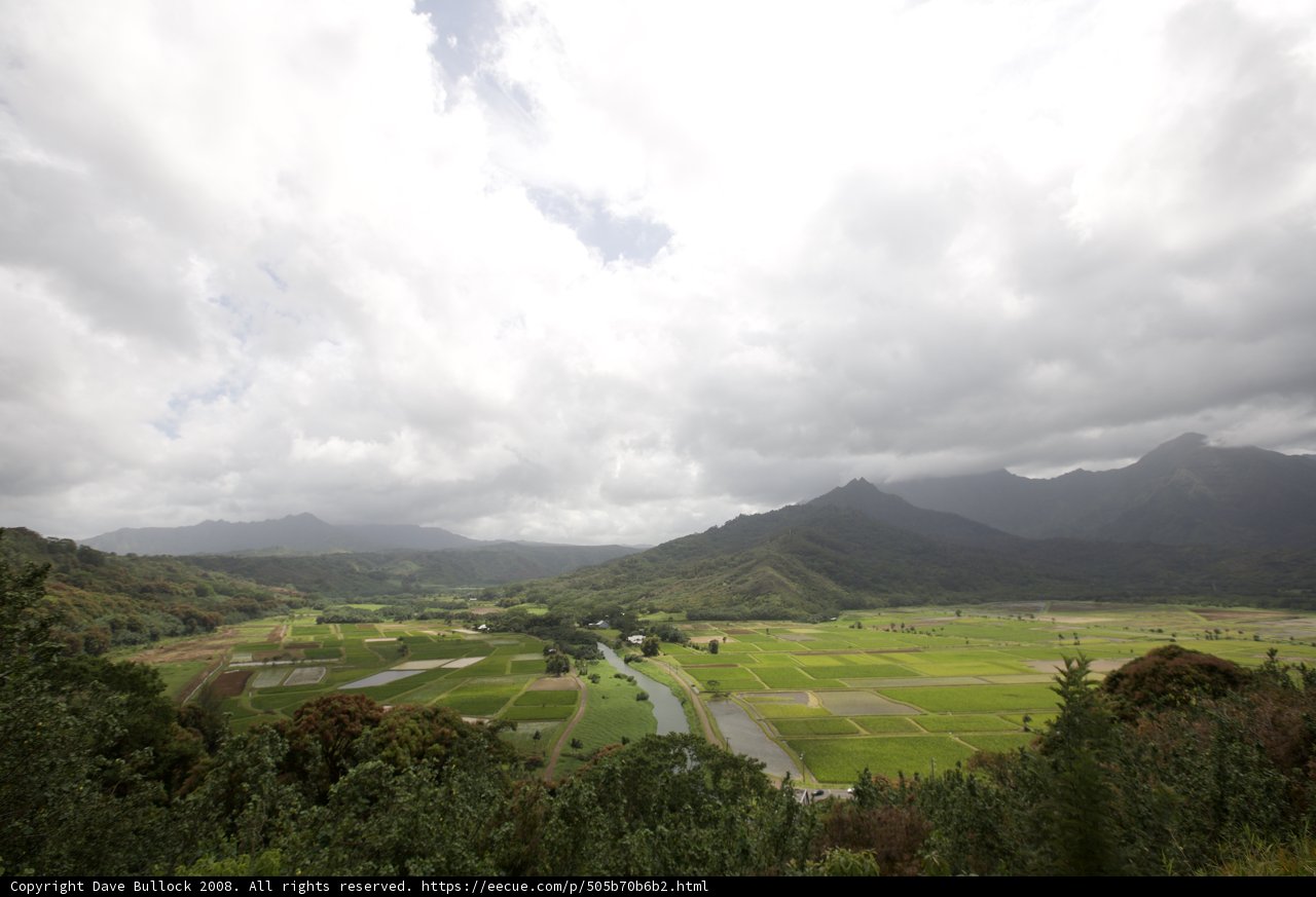 Aerial View of a Picturesque Countryside Valley