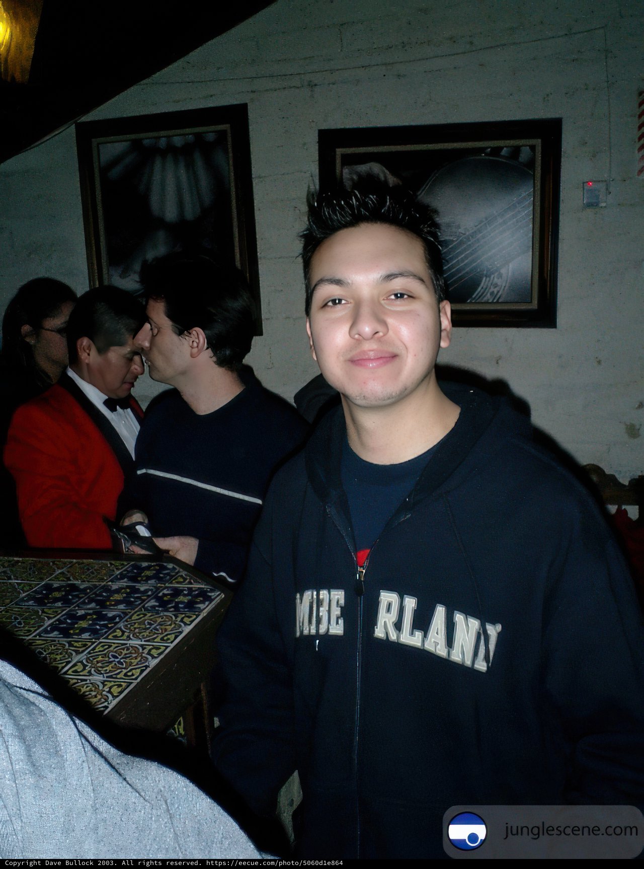 Blue Hoodie Portrait
