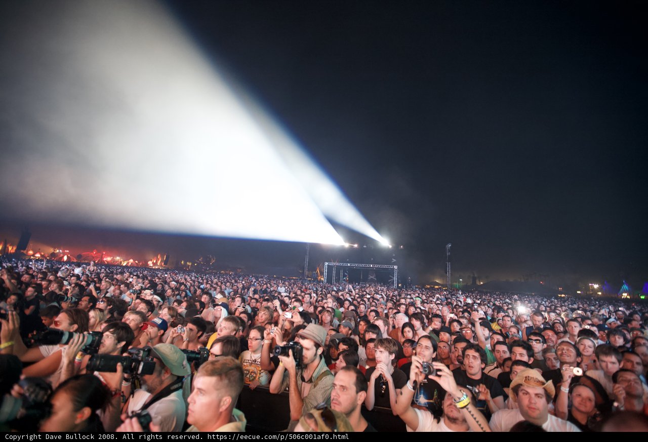 Spotlight on the Coachella Crowd