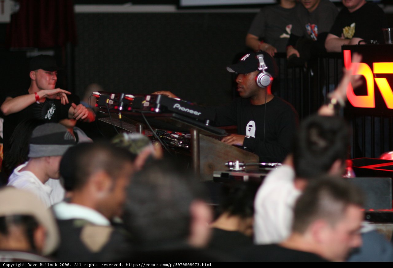 Deejay in Black Baseball Cap