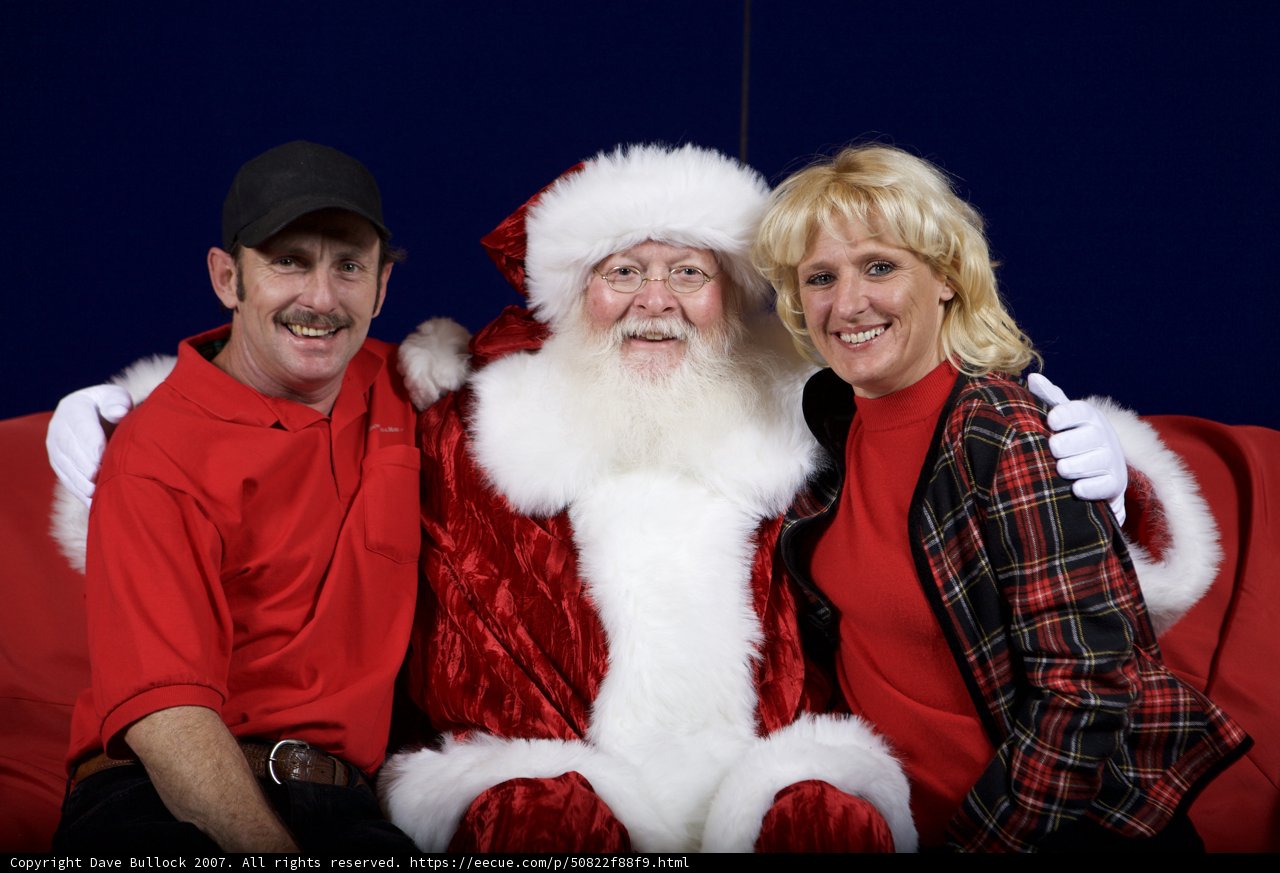 Meeting Santa at the APC Xmas Party