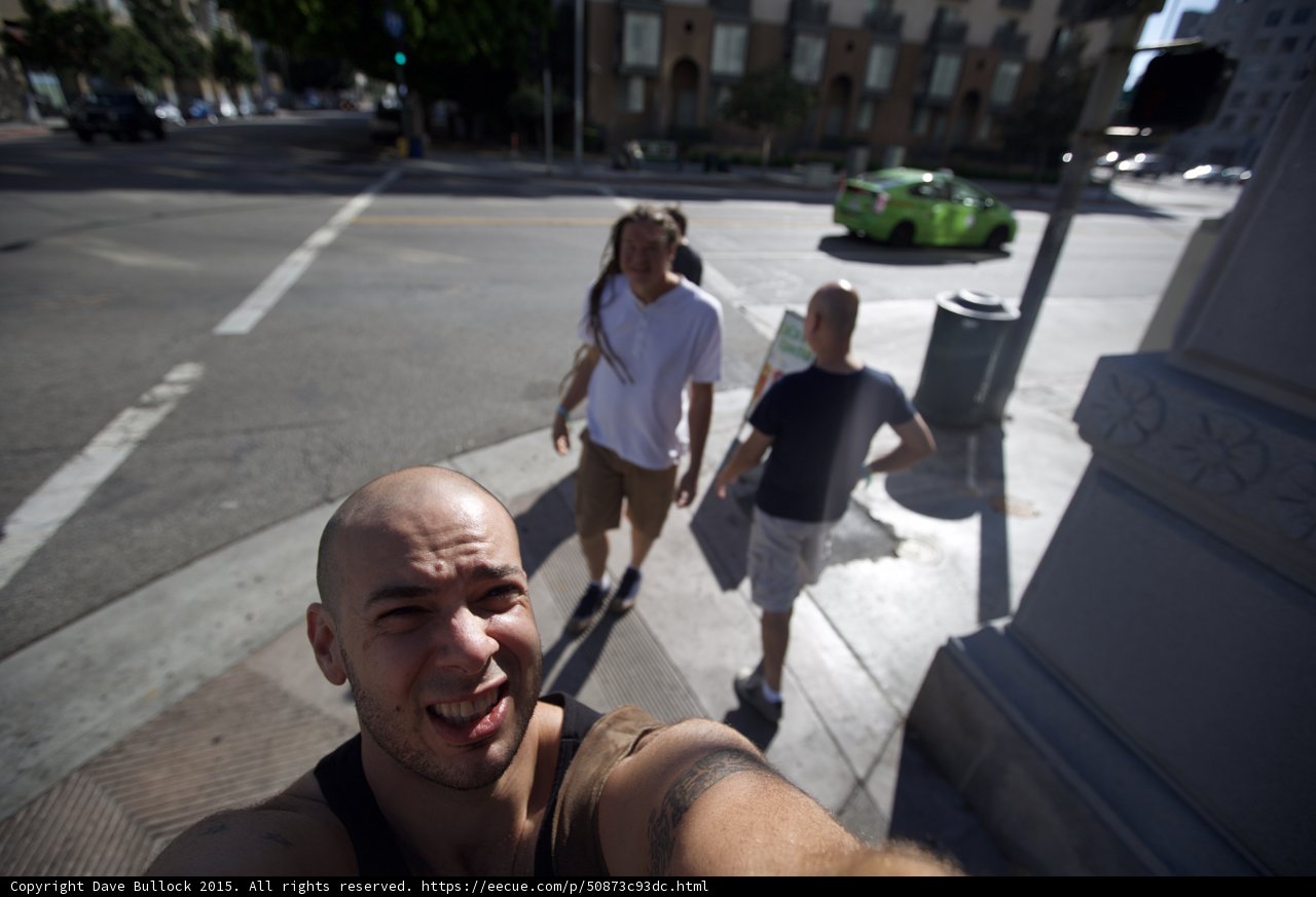 Crew Selfie Sunny Street