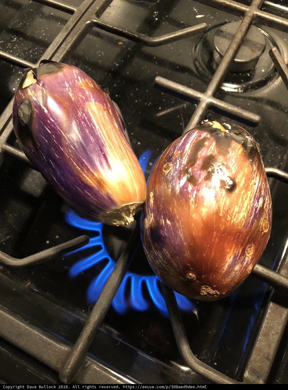 Purple Produce on the Stove