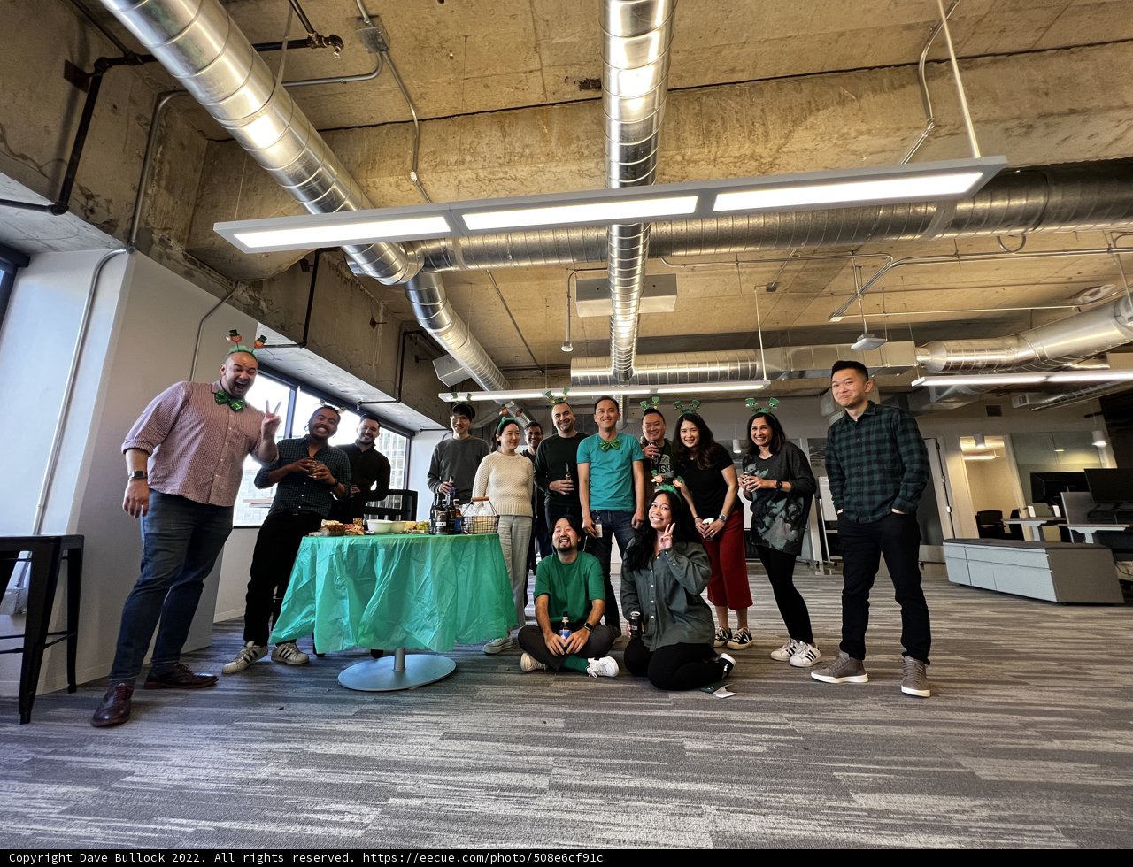 Group Photo in San Francisco Office
