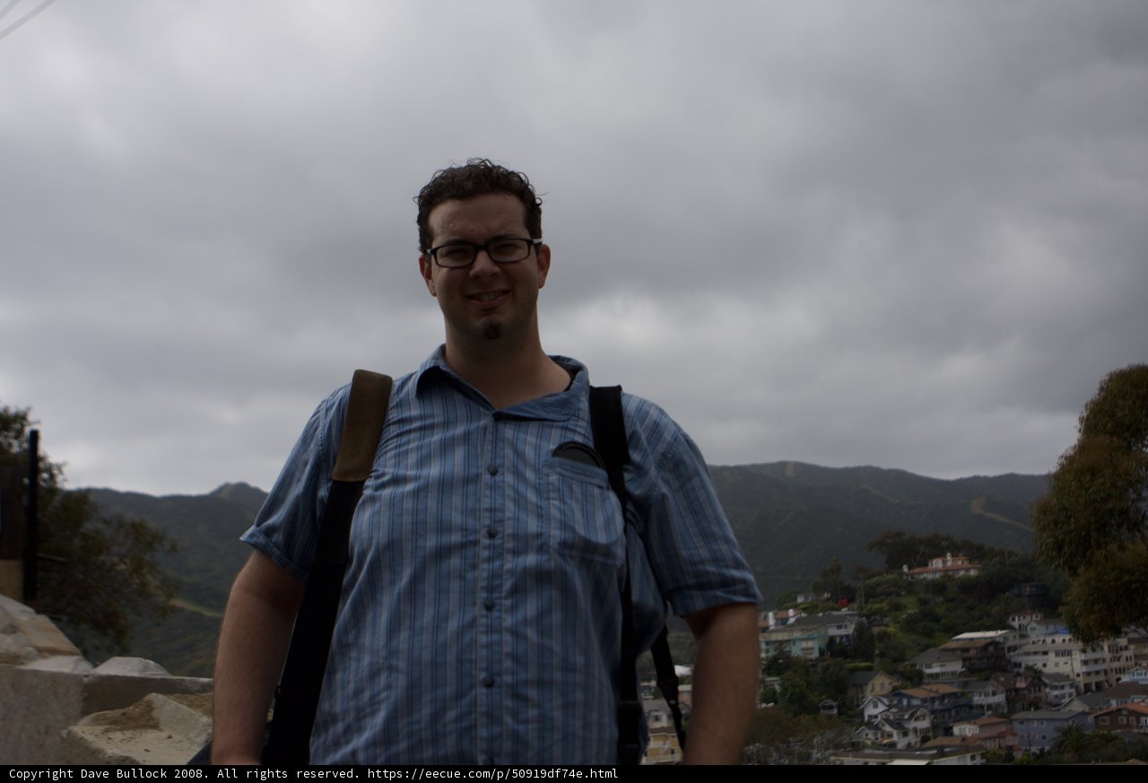 Hiking through Catalina Island