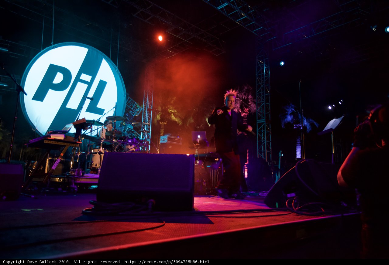 John Lydon Rocking the Stage at Cochella 2010