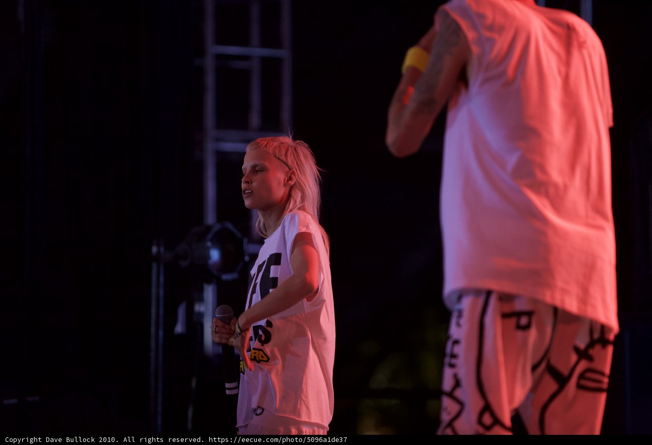 Yolandi Visser Takes the Stage with a Passionate Performer
