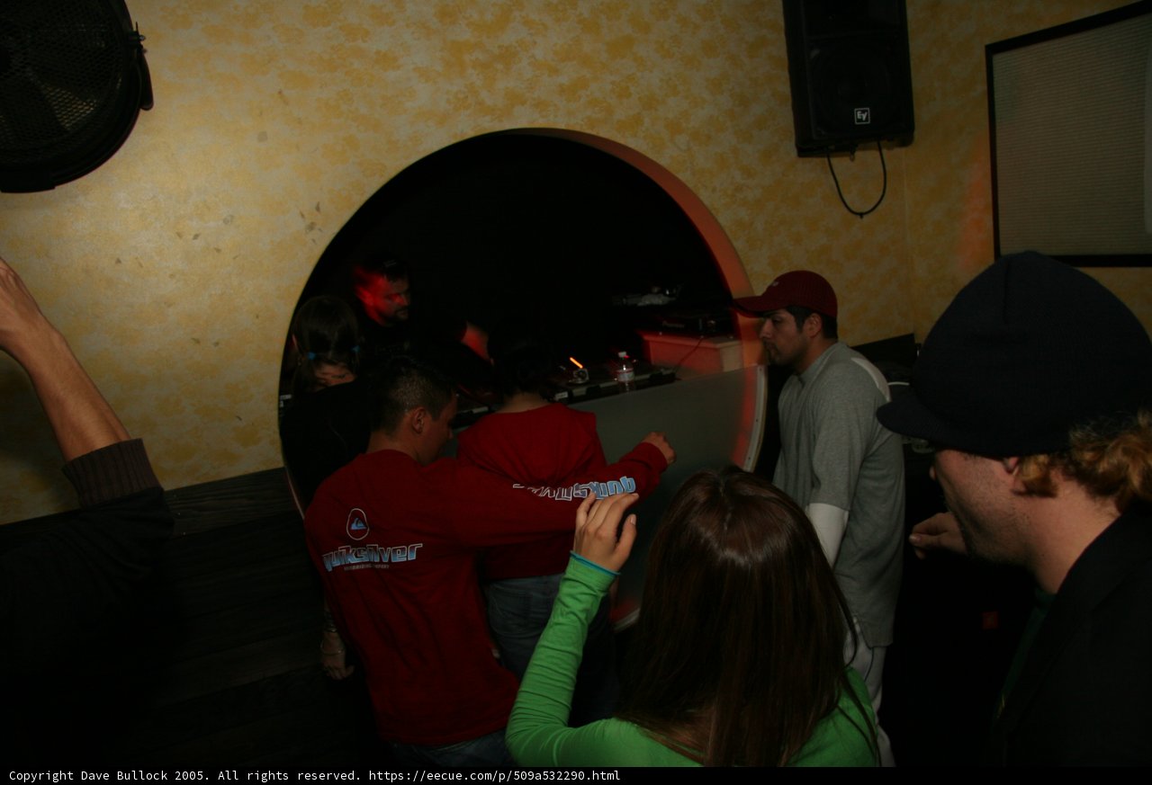 Gathering around technology and music
