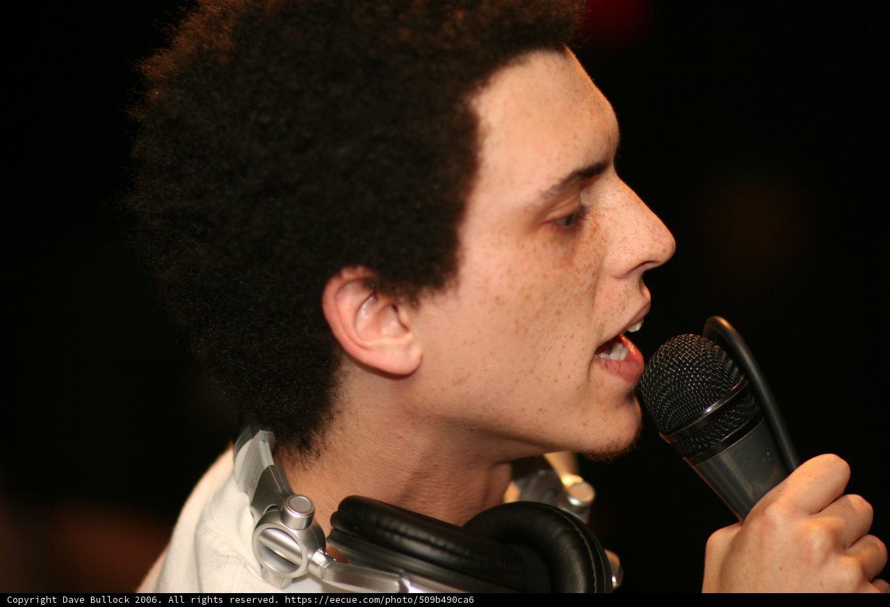 Rocking the Mic with Breakage at Respect