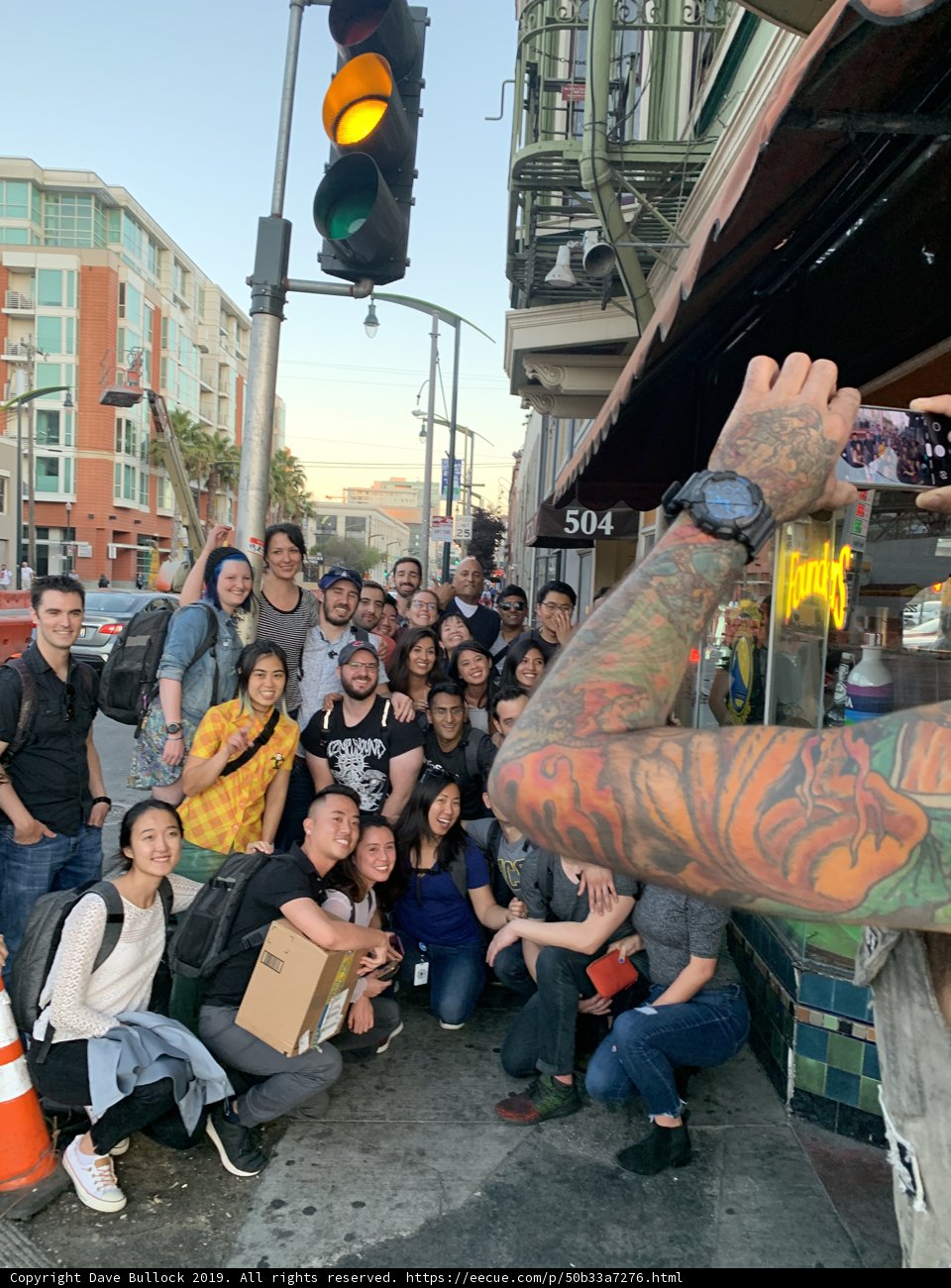 Group Photo in the City