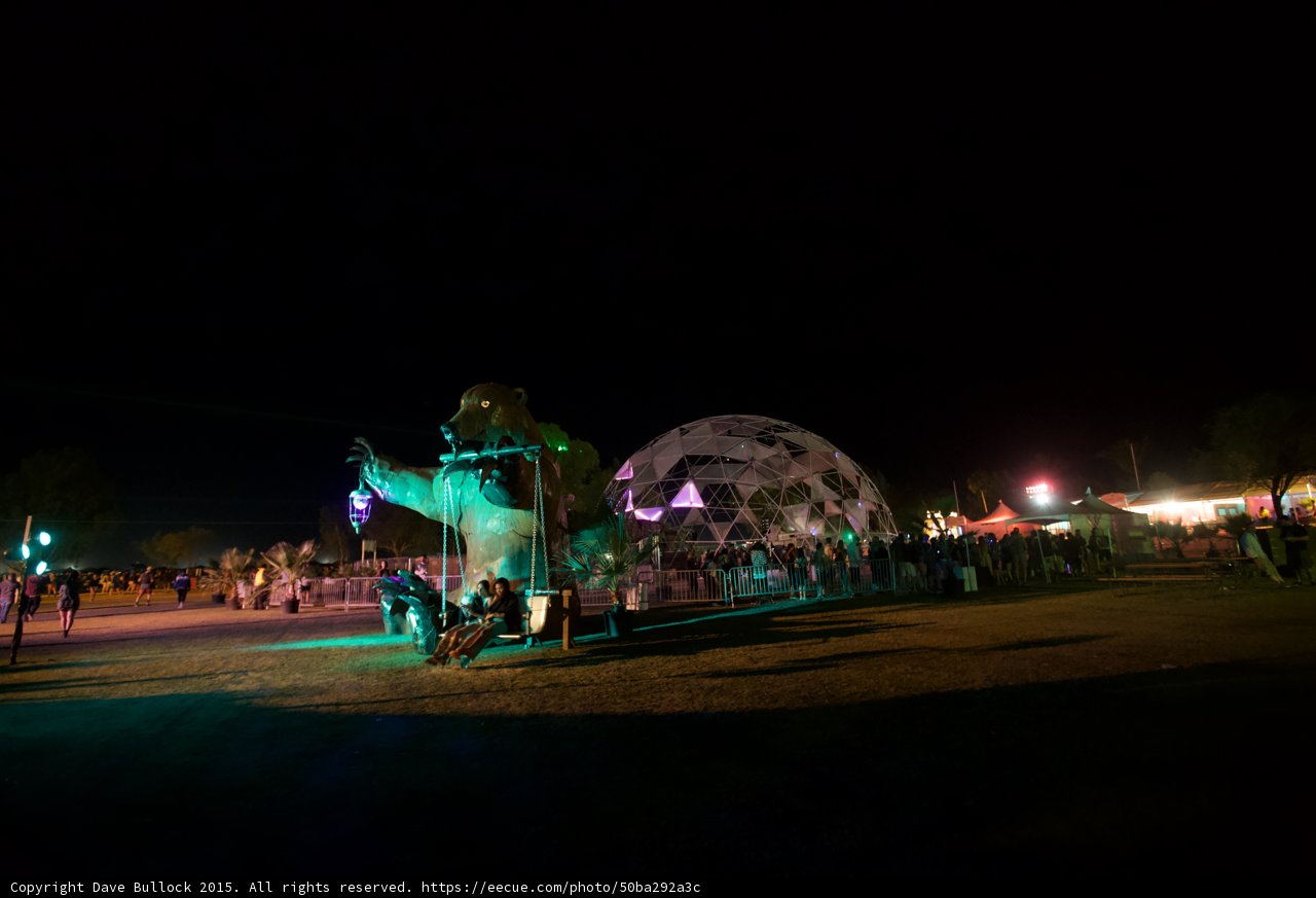 Art Installations at Night