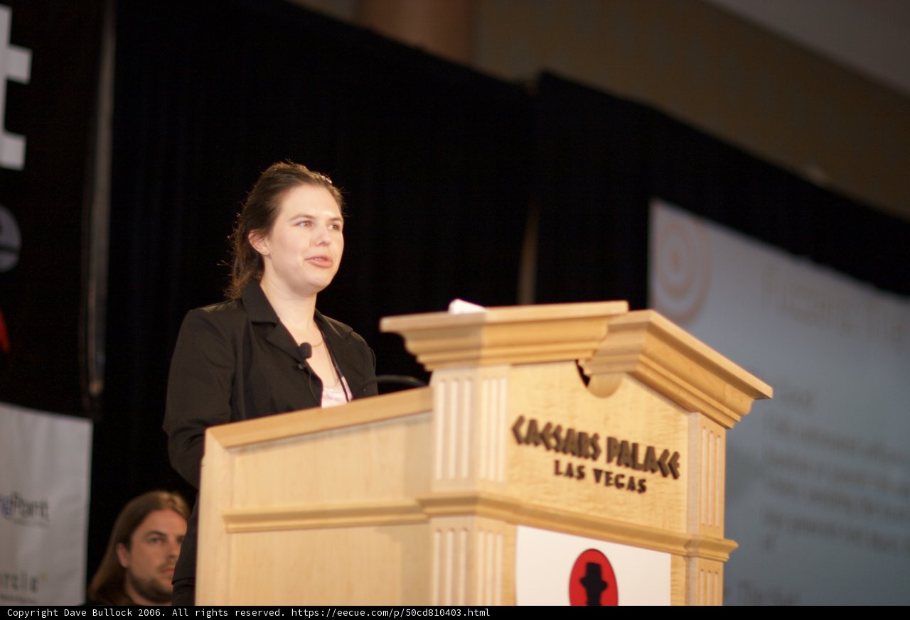 Inspiring Speech from a Female Speaker