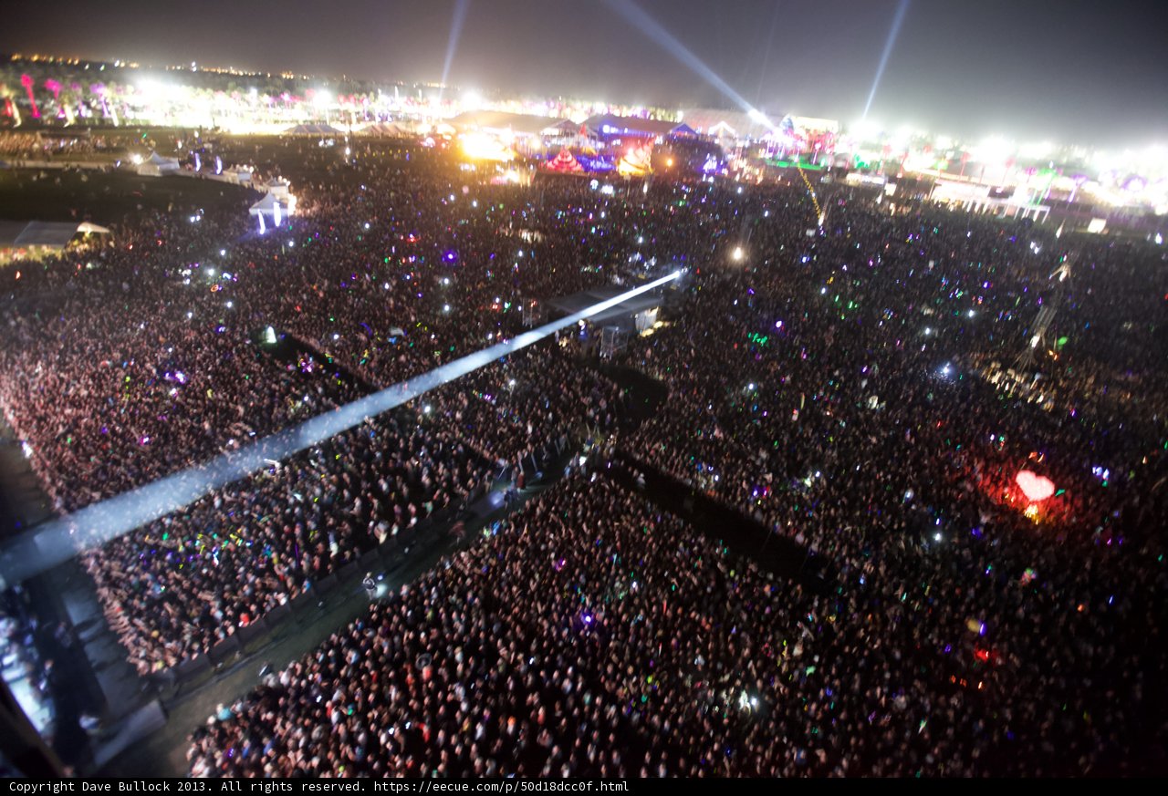 Nighttime Concert Chaos