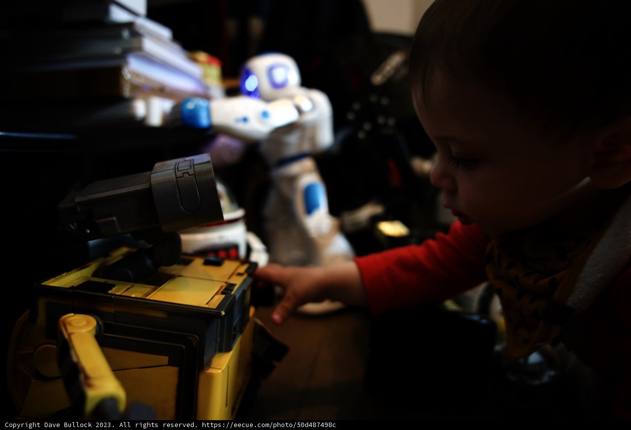 Baby's First Robot Encounter