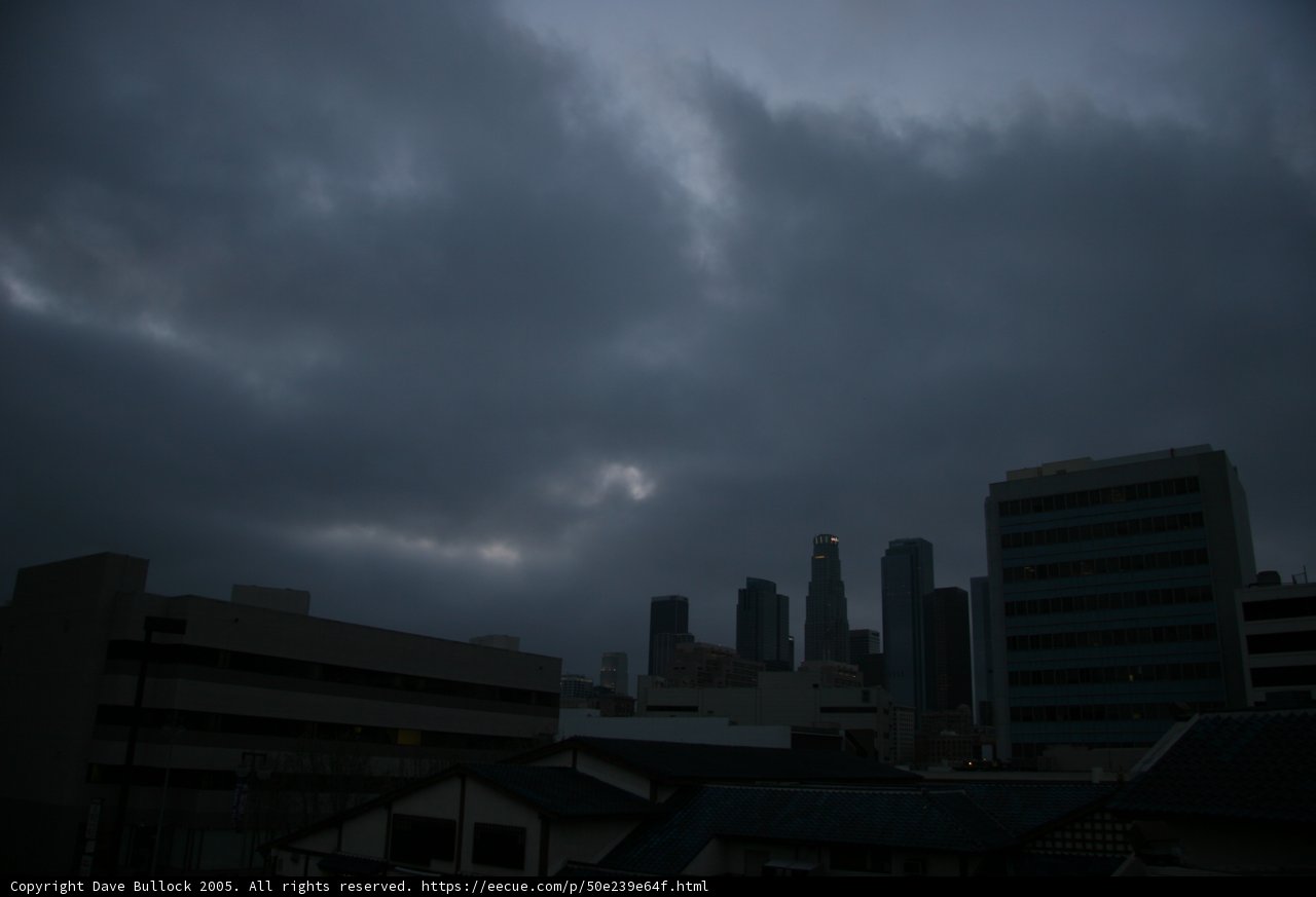 Nightfall in the Metropolis
