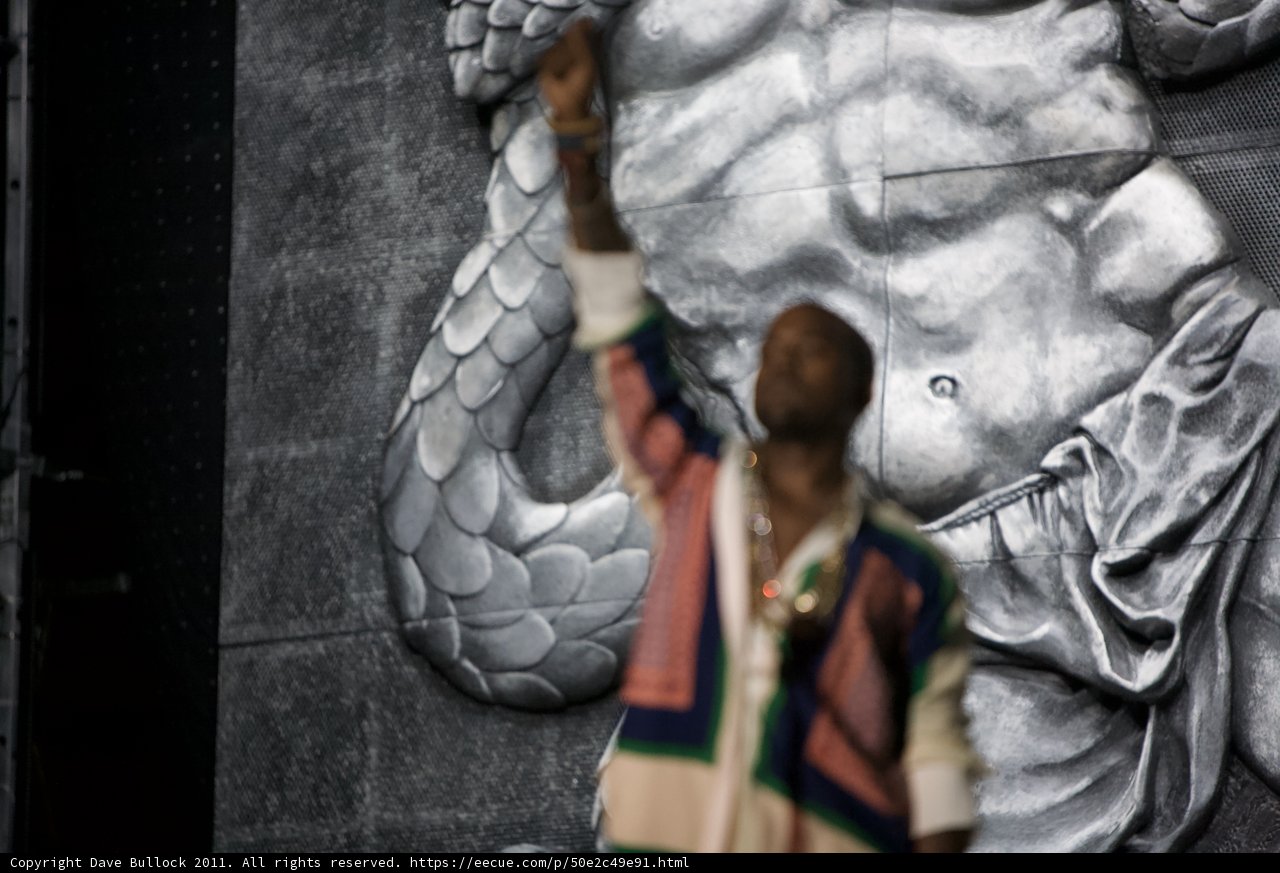 Admiring the Serpent Mural