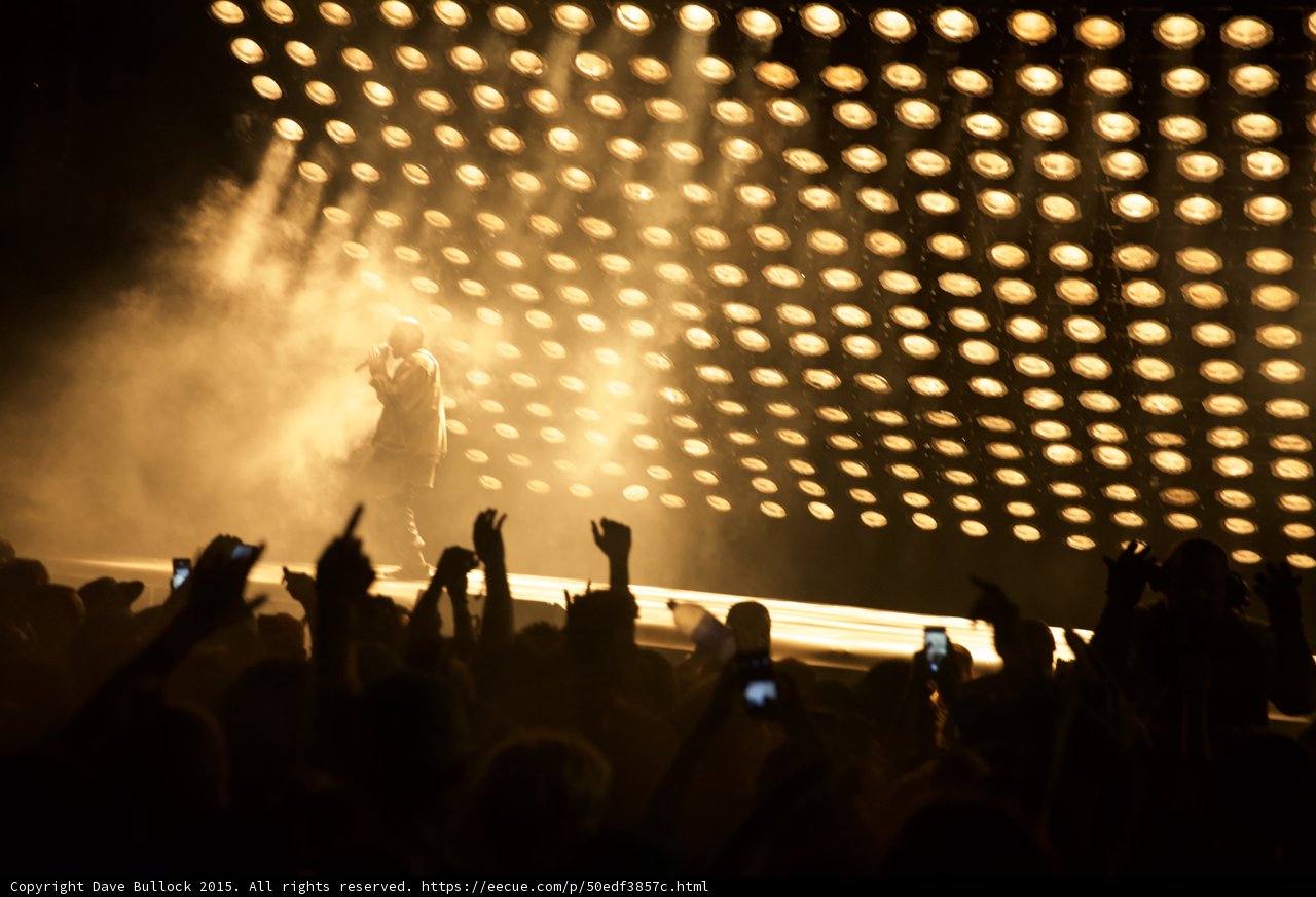 Kanye West Microphone Fog