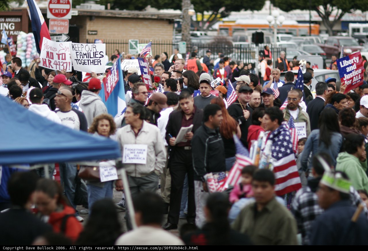 A Diverse Crowd Unites for a Cause